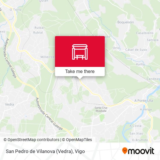 San Pedro de Vilanova (Vedra) map