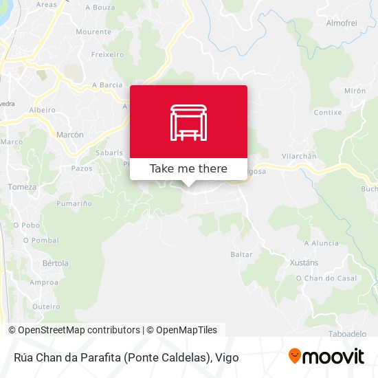 Rúa Chan da Parafita (Ponte Caldelas) map