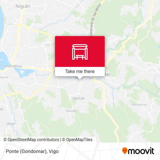 Ponte (Gondomar) map