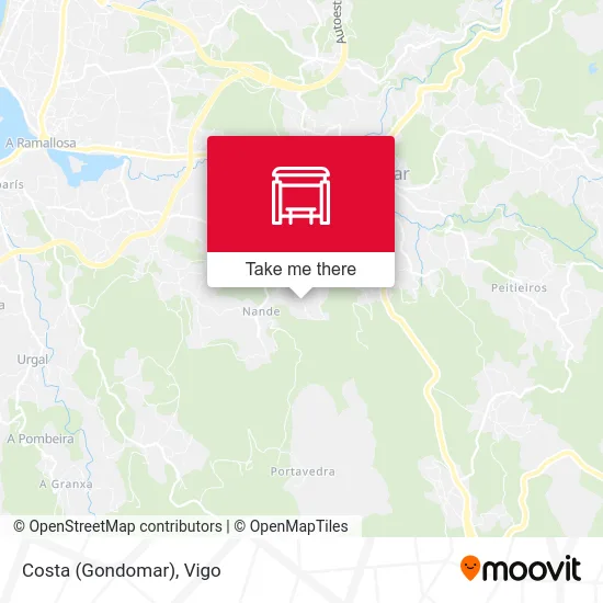 Costa (Gondomar) map