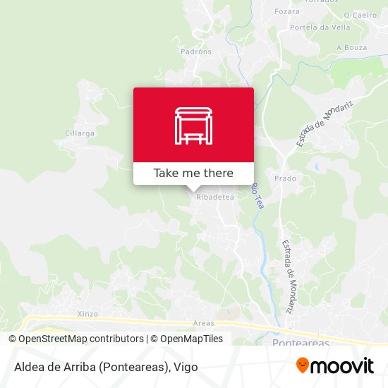 Aldea de Arriba (Ponteareas) map