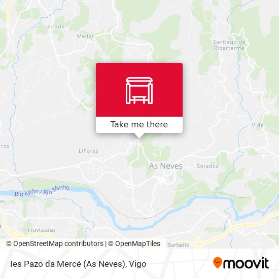 Ies Pazo da Mercé (As Neves) map