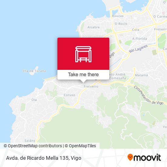 Avda. de Ricardo Mella 135 map