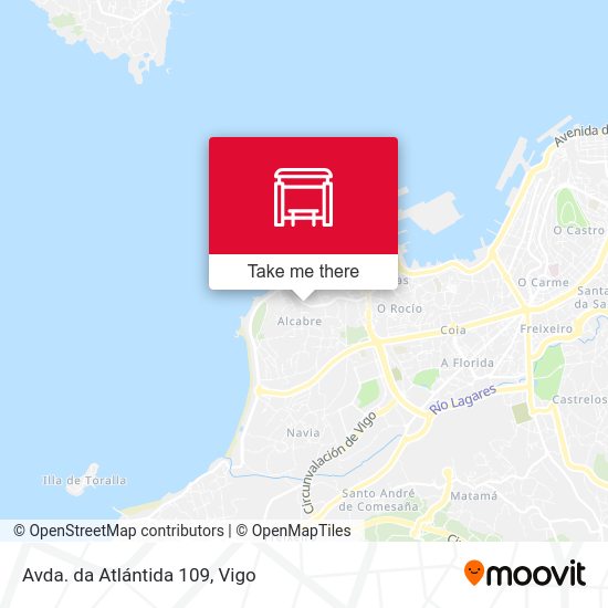 Avda. da Atlántida 109 map