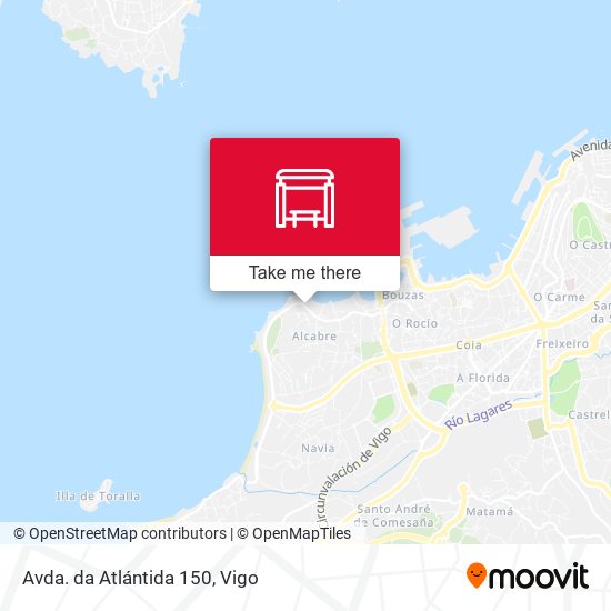 Avda. da Atlántida 150 map