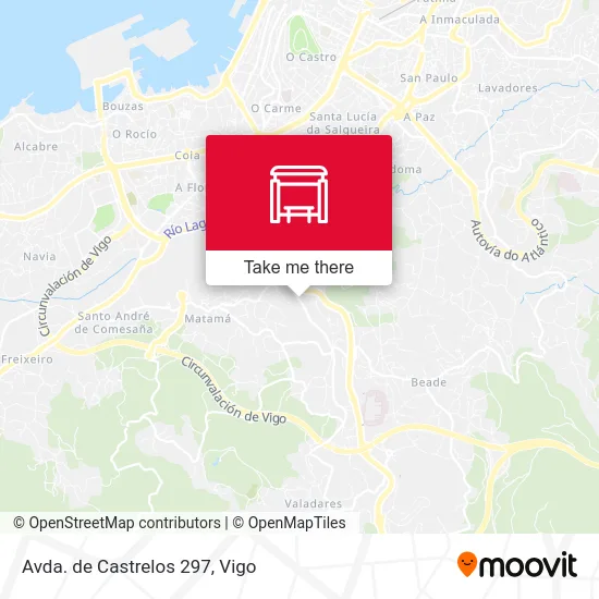 Avda. de Castrelos 297 map