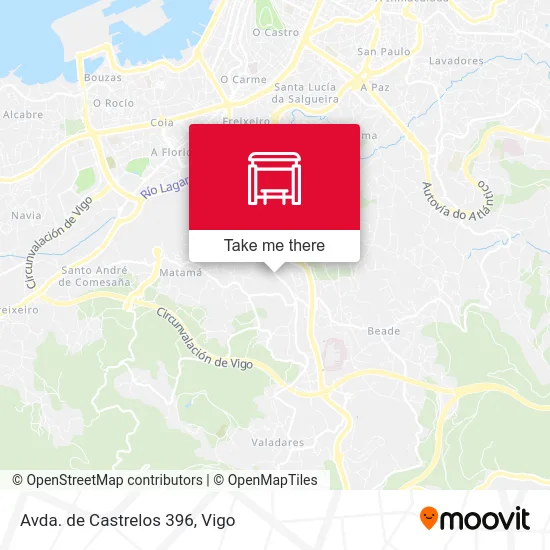 Avda. de Castrelos 396 map
