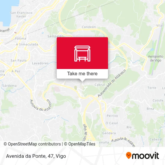 Avenida da Ponte, 47 map