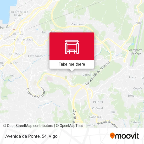 Avenida da Ponte, 54 map