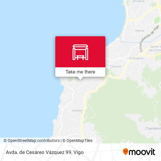 Avda. de Cesáreo Vázquez 99 map