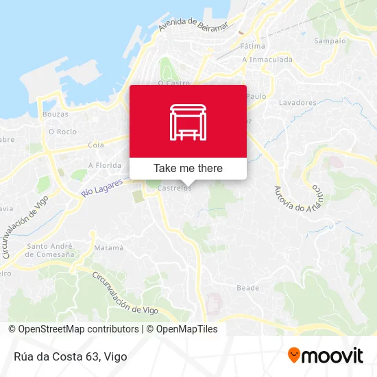 Rúa da Costa 63 map