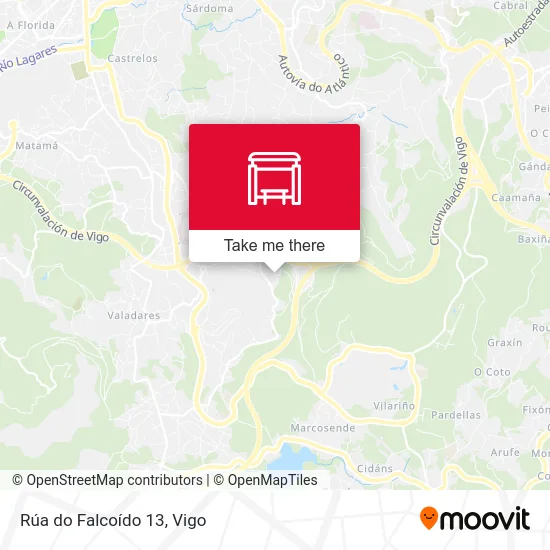 Rúa do Falcoído 13 map