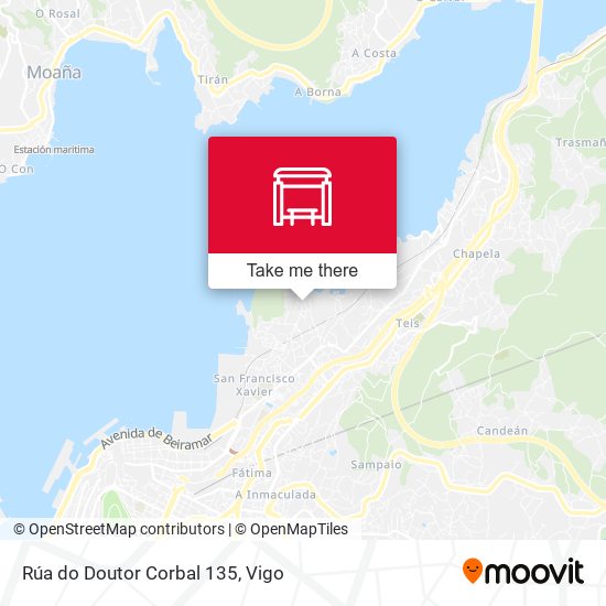 Rúa do Doutor Corbal 135 map