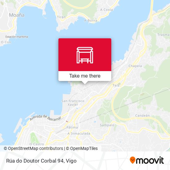 Rúa do Doutor Corbal 94 map