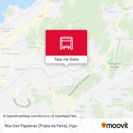 Rúa Das Figueiras (Praza da Feira) map