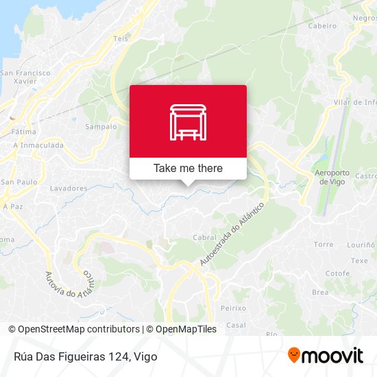 Rúa Das Figueiras 124 map