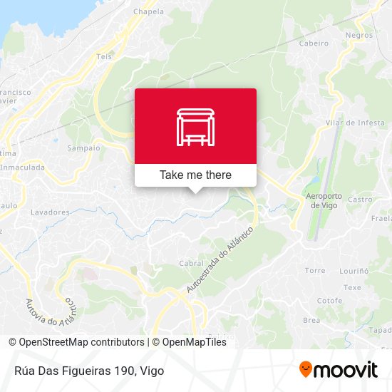 Rúa Das Figueiras 190 map