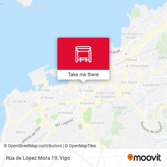 Rúa de López Mora 19 map