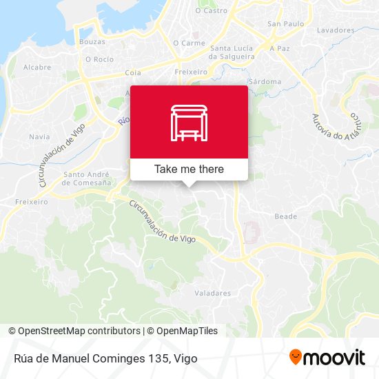 Rúa de Manuel Cominges 135 map