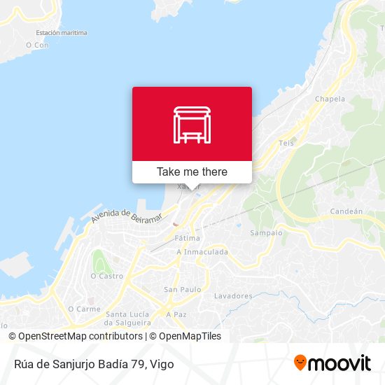 Rúa de Sanjurjo Badía 79 map