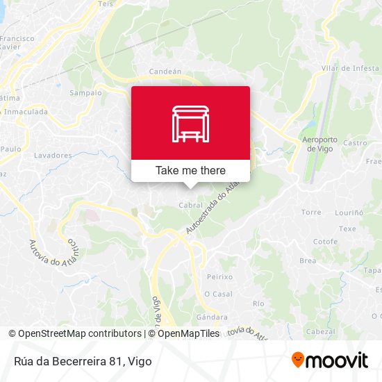 Rúa da Becerreira 81 map