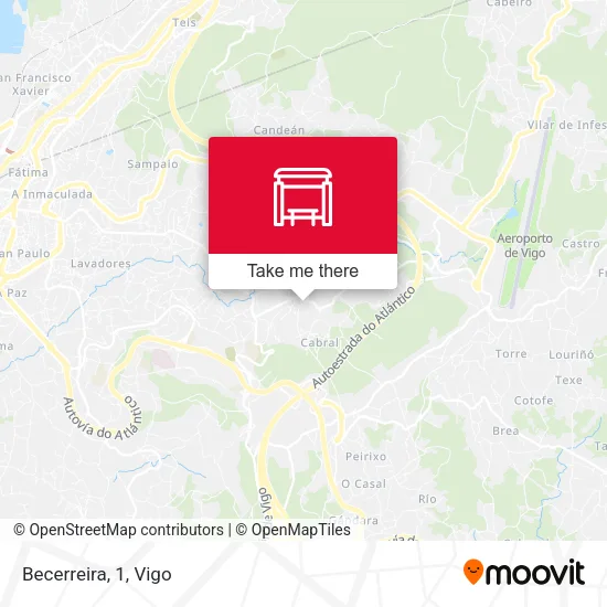 Becerreira, 1 map