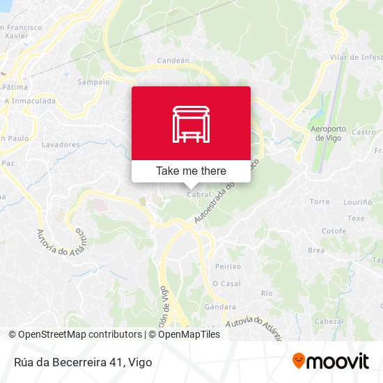 Rúa da Becerreira 41 map