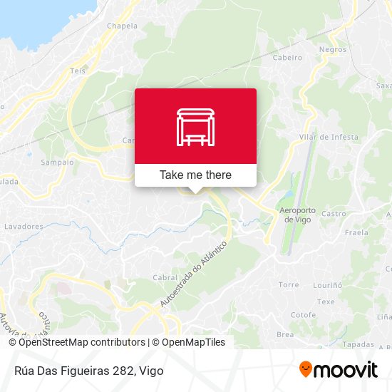 Rúa Das Figueiras 282 map