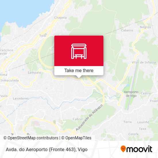 Avda. do Aeroporto (Fronte 463) map