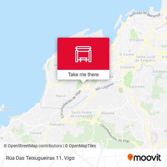 Rúa Das Teixugueiras 11 map