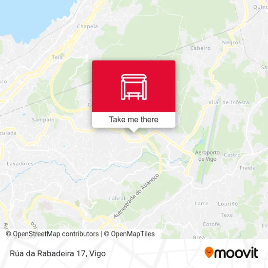 Rúa da Rabadeira 17 map