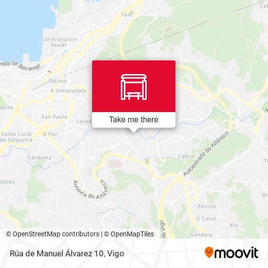 Rúa de Manuel Álvarez 10 map
