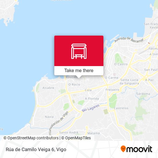 Rúa de Camilo Veiga 6 map