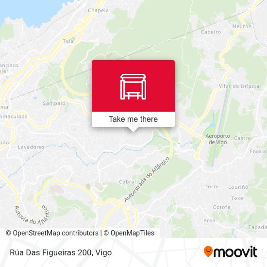 Rúa Das Figueiras 200 map