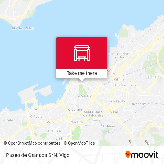 Paseo de Granada S/N map