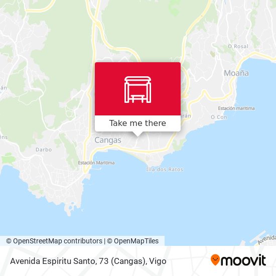 Avenida Espiritu Santo, 73 (Cangas) map