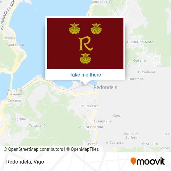 Redondela map
