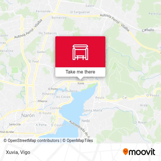 Xuvia map