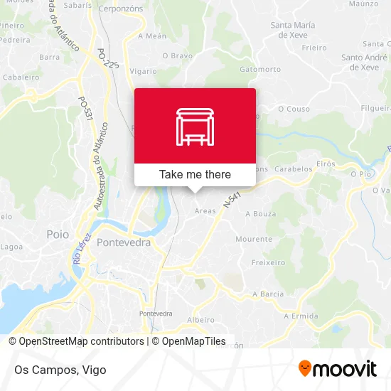Os Campos map