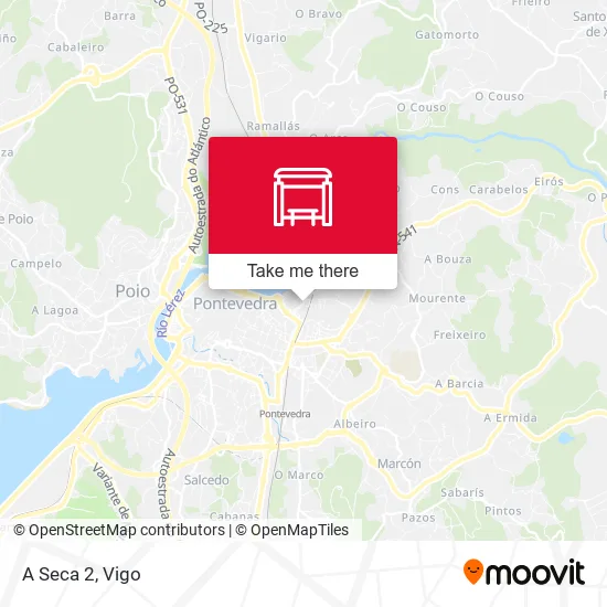 A Seca 2 map