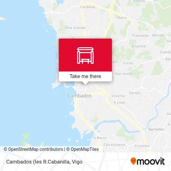 Cambados map