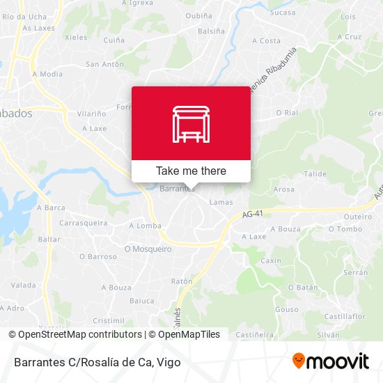 Barrantes C/Rosalía de Ca map