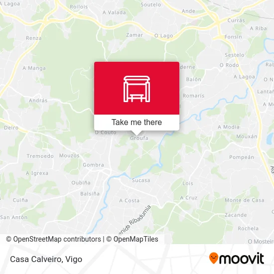 Casa Calveiro map