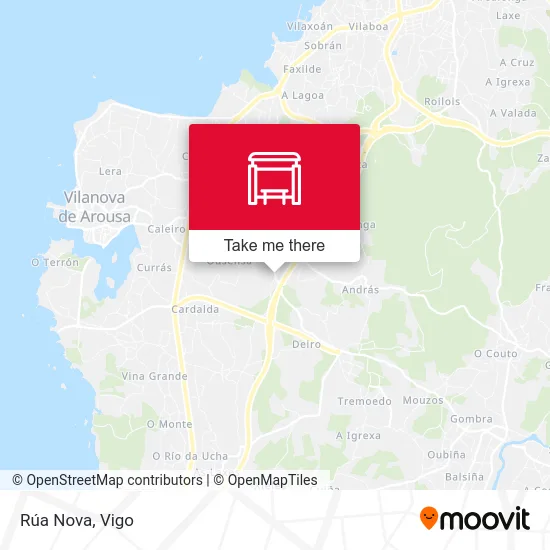 Rúa Nova map