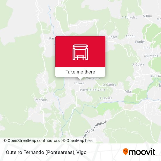Outeiro Fernando (Ponteareas) map