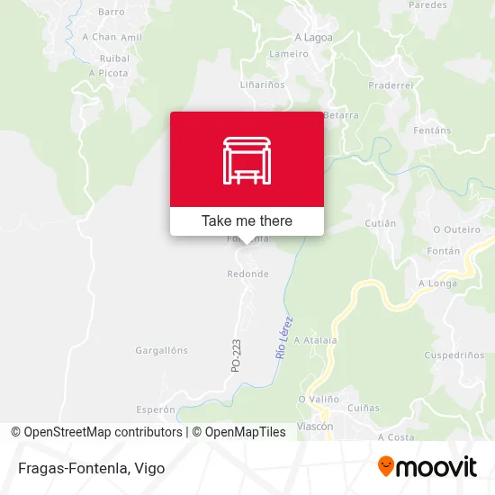 Fragas-Fontenla map