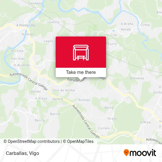 Carballas map