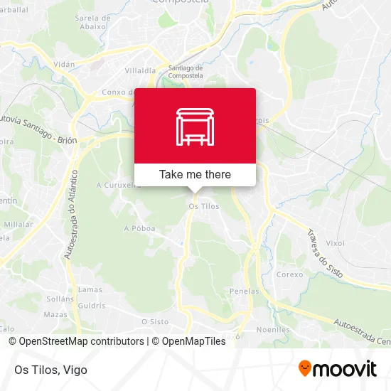 Os Tilos map