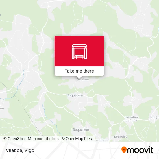 Vilaboa map