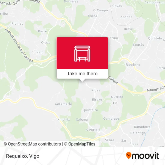 Requeixo map